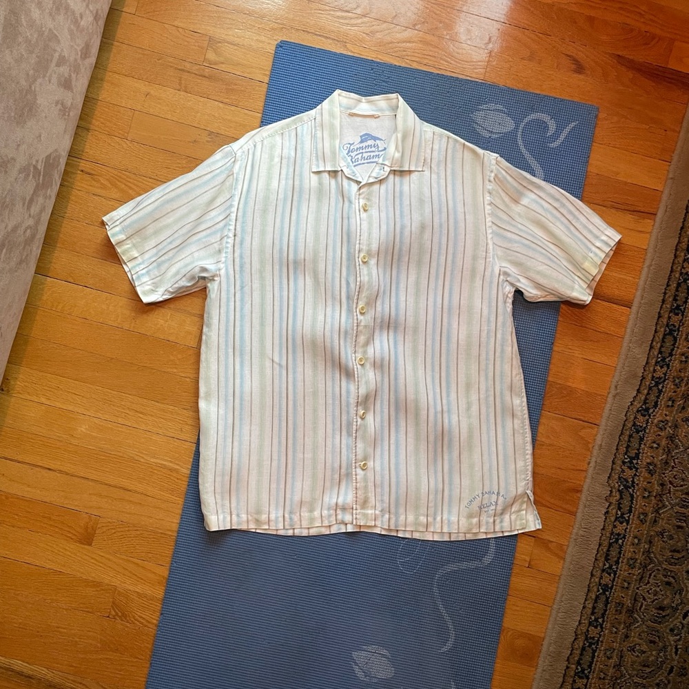 Tommy Bahama Relax, Short Sleeve Shirt, Size L